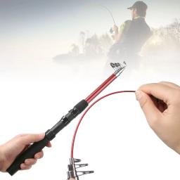 Portátil telescópico Pesca Rod, Fibra de vidro ao ar livre, Pesca Rod Mar, Spinning Rod, duro e durável Pólo, Tackle Tools, 1.5-3.0m - Image 6