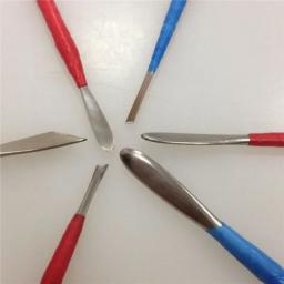 6 pçs/set ferramentas cay cerâmica escultura artesanal arte diy ferramenta de argila de aço inoxidável cabeças duplas ferramentas artesanato argila polímero - Image 4
