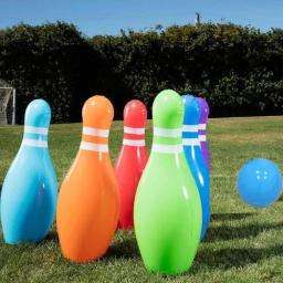 Crianças brinquedos pvc inflável bola de boliche conjunto estudante esportes ao ar livre brinquedos empresa reunião anual equipe construção bar jogos adereços - Image 4