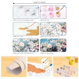 SDOYUNO-foto por número Kits de pintura para adultos, DIY Quadro desenho sobre tela, Flores Pintura, presente original, Decoração para casa, Mod - Image 5