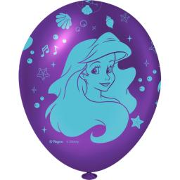 10 Bexigas Balão Festa Pequena Sereia Ariel 12 Polegadas Premium - Image 4