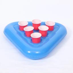 Chapéu inflável da cerveja pong crianças brinquedo flutuante pong jogo para piscina fontes do partido praia brinquedos infláveis gigante cerveja pong jogar - Image 4
