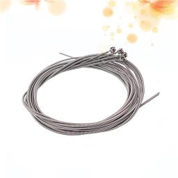 Cordas de baixo em escala curta, cordas de guitarra, acessórios de peças elétricas de aço, conjunto de aço inoxidável de carbono, substituição de metal em enrolado plano - Image 1