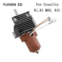 Para creality k1/k1c/k1 max hotend kit troca rápida bloco de aquecimento cerâmica impressão alto fluxo peças impressora 3d para k1 k1c impressora 3d - Image 1