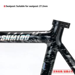 Tsunami snm100 liga de alumínio engrenagem fixa conjuntos quadro bicicleta 700c mtb bicicleta estrada única velocidade pista fixie quadros - Image 3