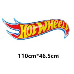 Balões De Látex Hot Wheels para Decorações De Festa, Carro De Corrida, Banners De Feliz Aniversário, Toppers De Bolo, Talheres Descartáveis, Brinquedo Dos Meninos - Image 4