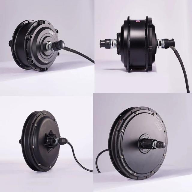 Roda Dianteira e Traseira para E-bike - Motor de Cubo Sem Escova 36V/48V 250W-1500W
