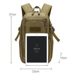 Mochila tática ao ar livre para homens, mochilas impermeáveis, mochilas de viagem esportivas, camping, pesca, caça sacos, 20L - Image 6