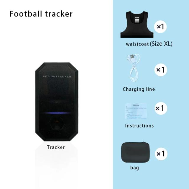 Colete de Treinamento de Futebol GPS Monitoramento de Dados Esportivos Alta Precisão