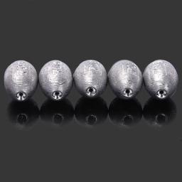 Olive-Shaped Ferramenta Coração Pesca, Gancho Explosivo, Chumbo Escala, Mar Jogando Pólo, Equipamento Pingente Rápido, 5 pcs - Image 6