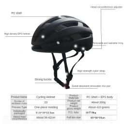 Capacete de ciclismo ultraleve, capacete de estrada mtb, boné de segurança para ciclismo, equipamentos de corrida, masculino e feminino, moldado integralmente - Image 5