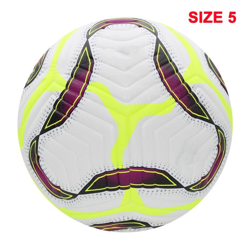 Tamanho padrão Bolas De Futebol, PU Material, Alta Qualidade, Ao Ar Livre, Oficial Match Game, Treinamento De Futebol, Sem Costura, Mais Novo - Image 1