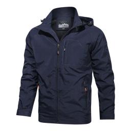 Jaqueta de alpinismo masculina, blusa Sprint, à prova de vento, casual, solta, cor sólida, versátil, grande, casaco ao ar livre, novo, 2022 - Image 3