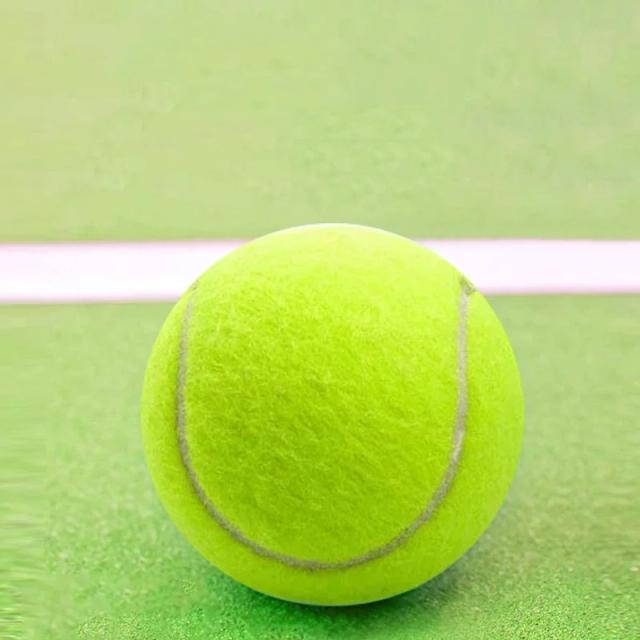 Bola de Prática de Tênis de Alta Elasticidade para Treinamento ao Ar Livre e Competição Esportiva