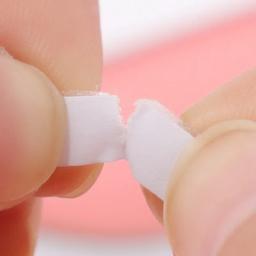 10/1 rolos de fita adesiva dupla face 8m ultrafina branca forte adesivo para artesanato de escritório em casa fita dupla face papel pegajoso - Image 5