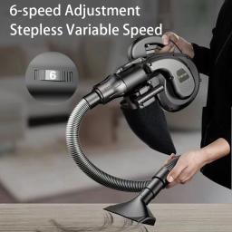 FOCSE-Ventilador de ar elétrico para computador, coletor de poeira, 1100W, 16000rpm - Image 4