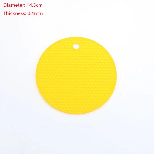 Tapete de Silicone Anti Escaldante para Cozinha 14,3cm - Proteção Resistente ao Calor e Antiderrapante