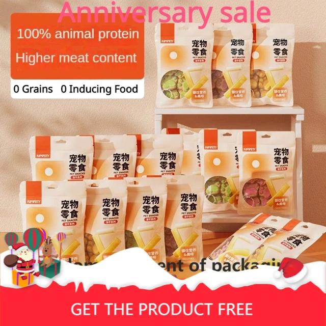 Cat Snacks Liofilizados e Nutritivos: Ossos Cru e Bolo Seco de Peixe para Felines Famosos da Internet