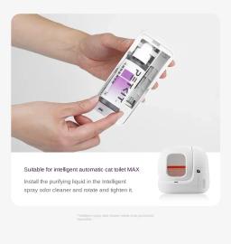 Petkit-Smart Caixa De Lixo De Gato Automático, Auto Limpo Kattenbak Meubels, Desodorante, Uso Doméstico - Image 6