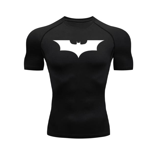 Camisas de Compressão Masculinas com Secagem Rápida e Proteção Solar para o Verão