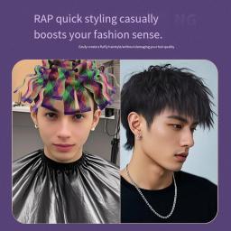 Ferramenta mágica de modelador de cabelo ondulado, sem calor, textura masculina, barra de rolamento automática, modelador de cabelo, ferro, ferramentas de texturização de cabelo - Image 2