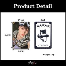 SKZ Pequeno Cartão De Coleção, Cartão De Álbum, 5 ESTRELAS, Bang Chan Lee, Saber Hwang, Hyun Jin - Image 2