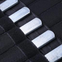 Placa de aço de peso para carga, acessórios de treinamento para colete ponderado, tornozelo perna, força esportiva, equipamentos de fitness, 8PCs - Image 5