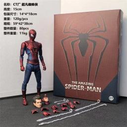 CT Os Incríveis Figuras de Ação do Homem-Aranha, S.H. Estatuetas, James Garfield, Homem-Aranha Shf, estátua, estatueta, modelo, criança presentes, Em estoque - Image 6