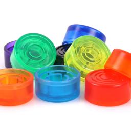 Efeito de Guitarra Elétrica Pedal, Cap Unha Pé, Amplificador, Candy Color, Foot Toppers Interruptor, Knob Acessórios, 2.5cm, 5 Pcs por Pacote, 10Pcs por Pacote - Image 3