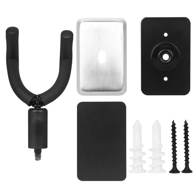 Suporte de parede metálico para guitarra e instrumentos musicais - gancho prático para acústica, elétrica, baixo e cavaquinho