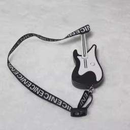 Guitarra Elétrica Miniatura Multicolor para Boneca, Instrumentos Musicais, Modelo de Cena, Adereços Fotográficos, Mini Acessórios, Presente, 15 cm, 20cm - Image 3
