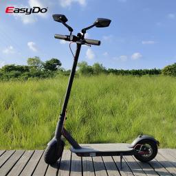 Easydo espelho retrovisor de guidão de bicicleta À prova de choque e durável Espelho retrovisor ampliado para bicicleta Espelho esquerdo ajustável Acessórios para scooters elétricos - Image 6