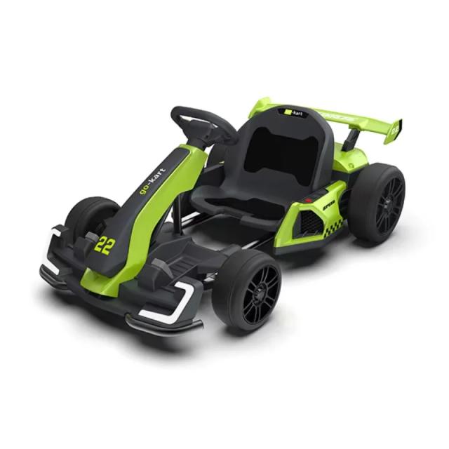 Carros elétricos de corrida, karting, 300w, condução dupla, pedal de grande potência, drift elétrico, karts para crianças e adultos, bateria 24v 5ah
