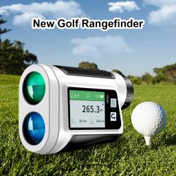 REVASRl 600 jardas telêmetro de golfe com compensação de inclinação bandeira bloqueio vibração tela HD transparente telêmetro laser para golfe - Image 1
