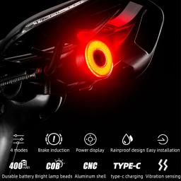 ROCKBROS Light Mount Only Seatpost Saddle Holder para bicicleta, Luz traseira de freio inteligente, MTB Road Cycling, Suporte de cauda de bicicleta - Image 2