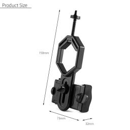 Universal Celular Adaptador, Clip Mount, Binocular, Monocular, Spotting Scope, Telescópio, Suporte do telefone, Ocular Suporte - Image 2