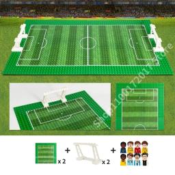 Quadra De Basquete Figuras Conjunto De Modelo, famoso bloco De Construção De Quadra De Basquete, brinquedo De Quadra De Futebol - Image 2