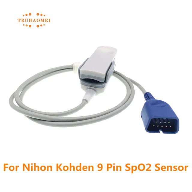 Nihon Kohden Sensor SpO2 Reutilizável Adulto/Pediátrico/Neonatal 9 Pinos TL-201T