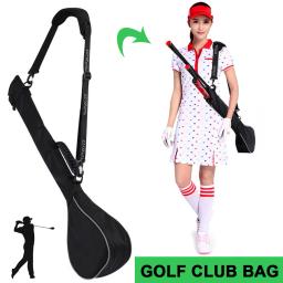 Bolsa de transporte dobrável para suporte de golfe, leve, pode conter 3 tacos, bolsa macia para tacos de golfe, alça de borracha macia com zíper para homens e mulheres - Image 6