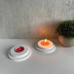 2024 moldes silicone casa oca anular, moldes suporte vela coração oco para artesanato - Image 2