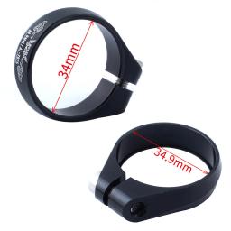 34 9mm acessórios de liga de alumínio corda espigão braçadeira kit de reparo de pneus de bicicleta selim - Image 4