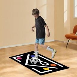 Passo-Futebol Mat Training, Training Pad, Equipamento De Controle De Bola, Futebol Porta Mat, Futebol Skills Training Pad, 23,6x35,4" - Image 2