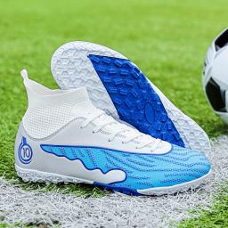 Sapatos de futebol unissex com chuteiras para homens, ultraleves, antiderrapantes, profissionais, respiráveis, botas de futebol, futsal, esportes, novo, transporte da gota - Image 5