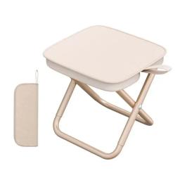 Pequeno Mazar Folding Camping Stool, Cadeira De Pesca, Artefato, Portátil, ao ar livre - Image 3