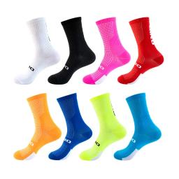 Unisex sports compression meias, respiráveis, para ciclismo, corrida, basquetebol - Image 2
