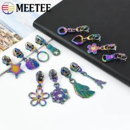 Meetee-Nylon Zipper Head Puller, Slider Puxa para Zíperes pelo Meter Bag, Cabeça Zipper, Fecho Zips Reparação Acessório de Costura, 5 10 20Pcs - Image 2