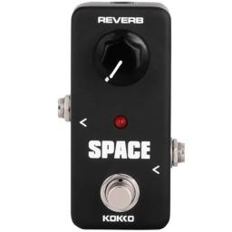 Kokko espaço reverb pedal de efeito guitarra elétrica FRB-2 pedal reverb portátil instrumentos musicais peças acessório guitarra elétrica - Image 1