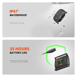 COOSPO HW9 Braçadeira Monitor de Freqüência Cardíaca com Zonas HR/Calorias Sensor HRM para Ciclismo Fitness BLE5.0 ANT + para Peloton,Zwift,Wahoo - Image 5