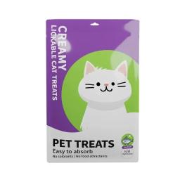 Grande Capacidade Cat Snacks, Wet Food, frango, Vieira, atum, salmão, Pet Wet Food, Pet Acessórios, Pet fornecimentos, 75g x 20 sacos - Image 5