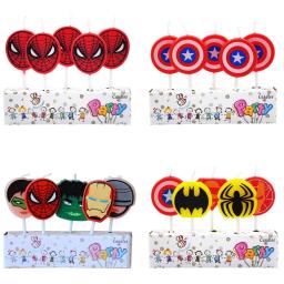 Disney Spiderman Aniversário Velas, Bolo Toppers, Fontes Do Partido, Decoração Do Casamento, Baby Shower, Presentes Para Crianças, Brinquedo - Image 1